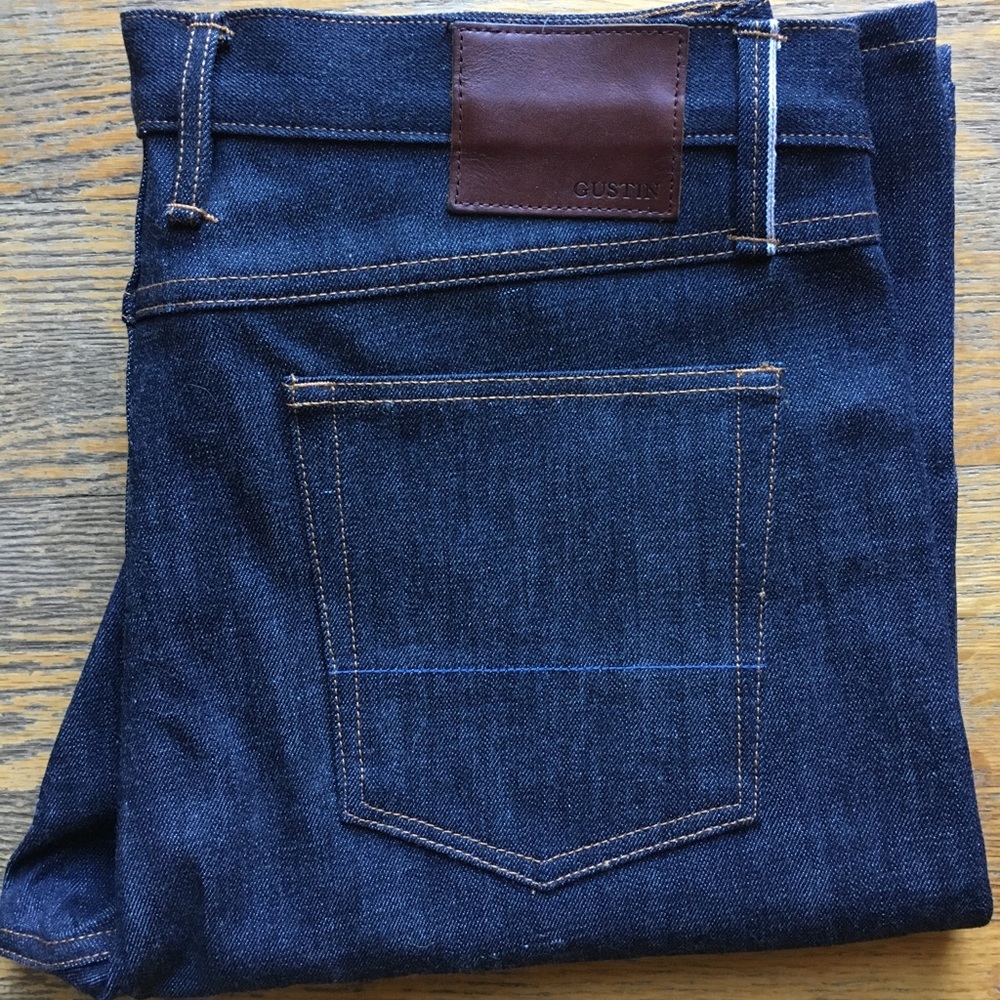 Gustin Heavy American #27 raw selvedge denim NEW